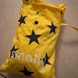 Mally Beauty Yellow Raincoat with Black Accents